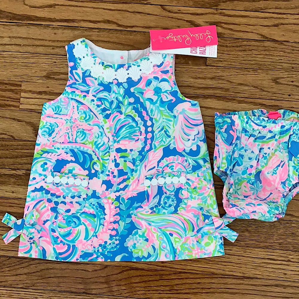 Toddler Lilly Pulitzer dress w matching bloomer!